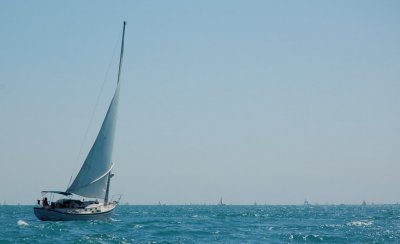 AHH . . . sailing again !