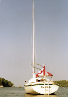 cruising Lake Ontario