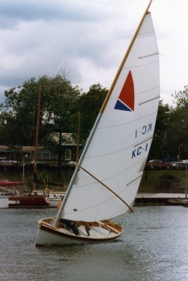 NAIAD KC 1 - first sail Bronte Harbour