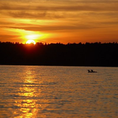 Sunset Paddle on Stoney Lake - just off South Bay
