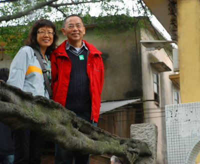 Fung and Christine in Shunde