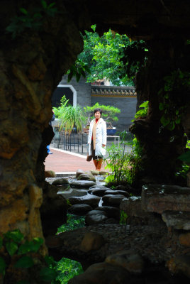 Irene inside a garden, Shunde
