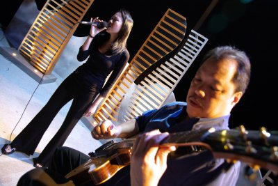 Amabel Liu and Skip Moy