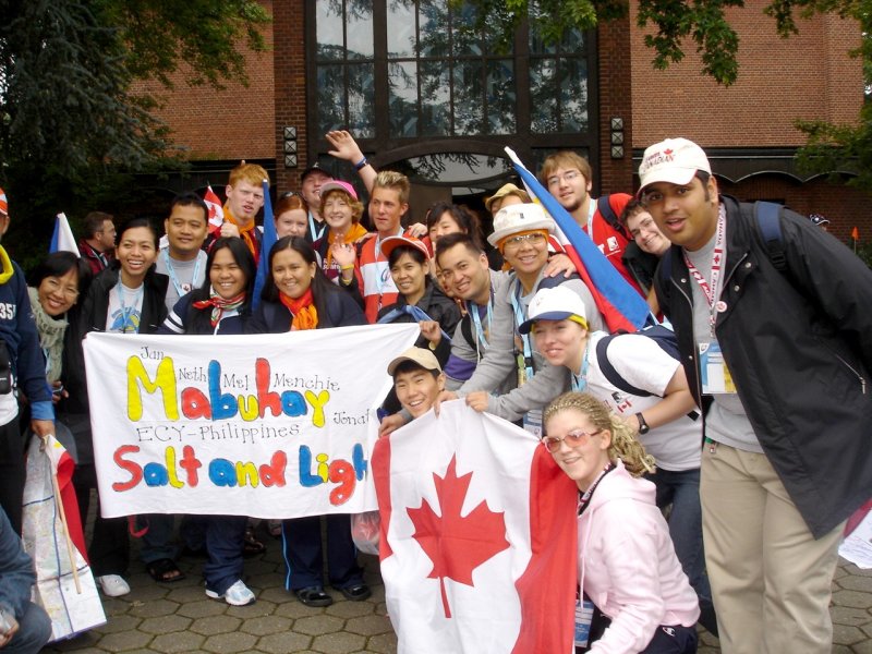 Pinoy & Canadian youth delegates