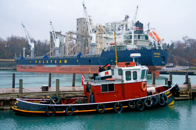 Tug and Freighter