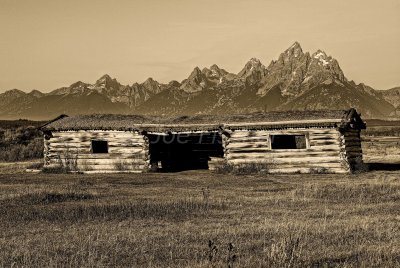 Grand Teton NP 09-25-08 0907 B&W