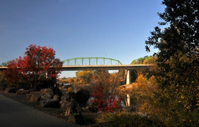 Feather River Bridge from nature center