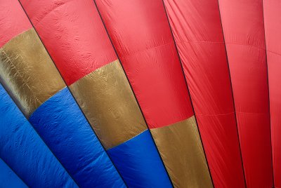 Abstract Red Blue Gold