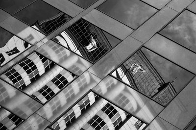 Abstract 94 Reflection in a Skyscraper