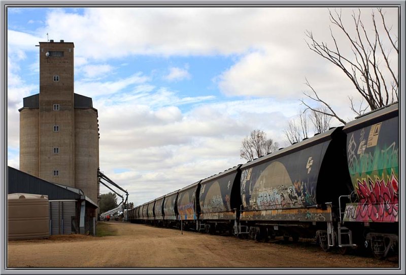 Loading the wagons