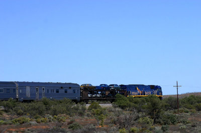 Indian-Pacific heading for Perth