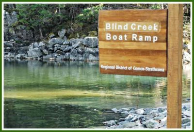 New boat launch.