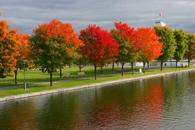 Autumn colors in the Old Port