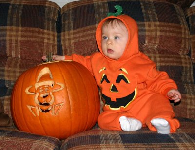 Isn't it a GREAT pumpkin Charlie Brown???  :-)