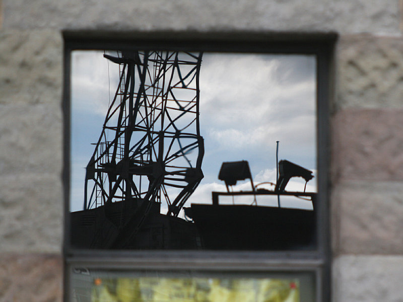 Crane in the Frame
