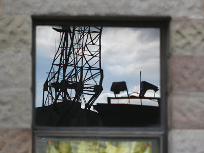 Crane in the Frame