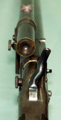 Detail Showing Offset Scope To Clear Hammer