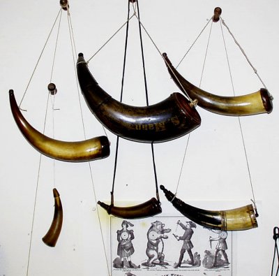 Some Powder Horns From The Collection