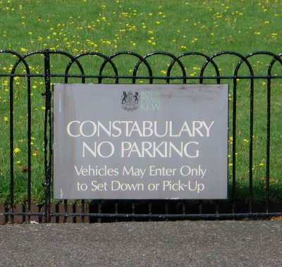 As I am not a member of the Constabulary, is it ok for me to park.