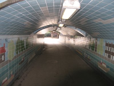 The tunnel.