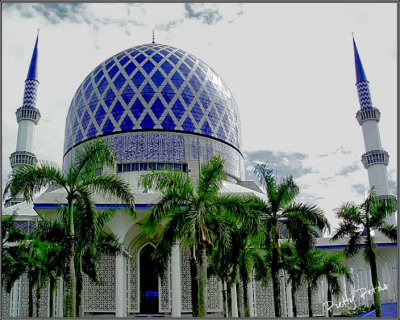 Blue Mosque - Shah Alam