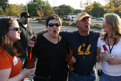 Pete was helping the Beaver fans wash away the pain.