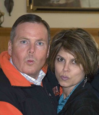 Dan & Kathy Brattain visited us and we went to an OSU Football game