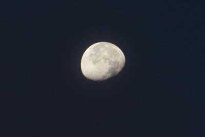 Moon seen from FL330 inbound LFBO