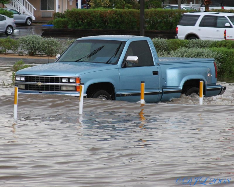 Rain in Ridgecrest CA, July 20, 2008