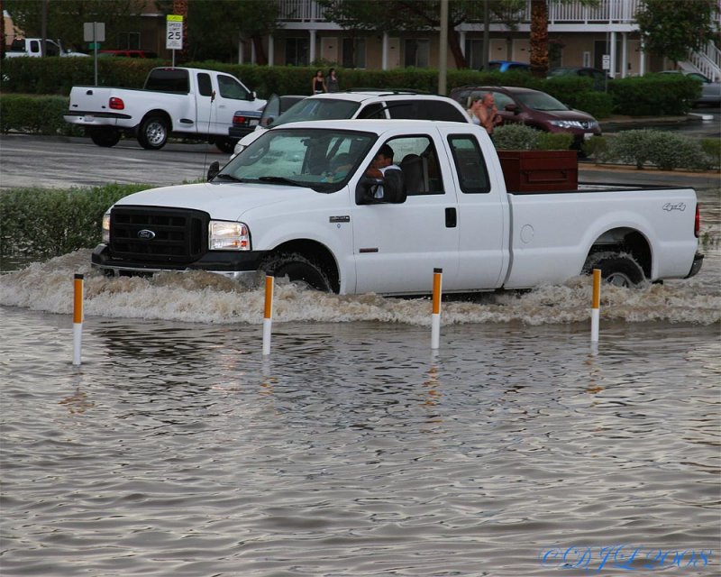 Rain in Ridgecrest CA, July 20, 2008