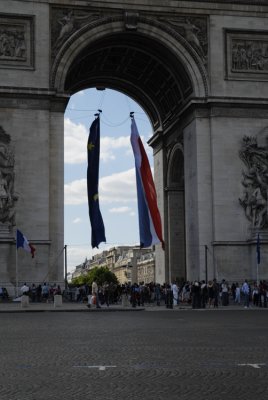 July 2008 -  Arc de Triomphe 75008