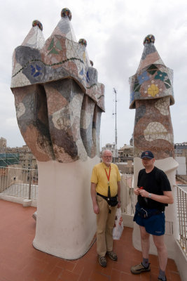 Gaudi Chimneys