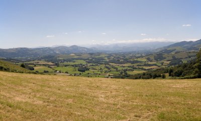 View to the mountains