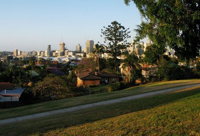 Brisbane City from Highgate Hill