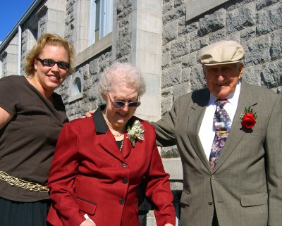 Evelyn with Our Grandparents