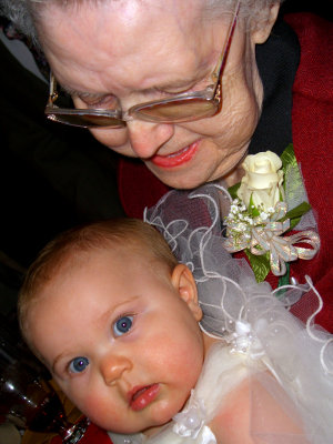 Nana With Her Great Grandbaby