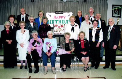 Forest Lawn Seniors, Birthday Party