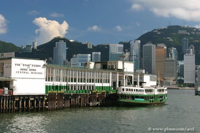 Green & White is the colour of Star Ferry