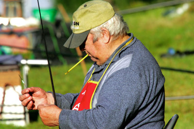 Concours de pche au Lac des Vergnes