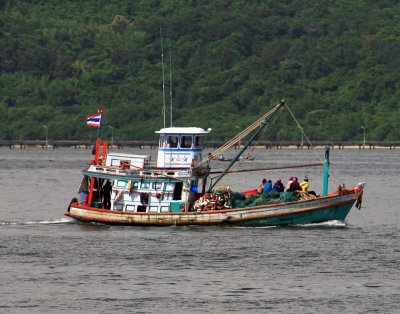 Fishing boat at Ban Phe