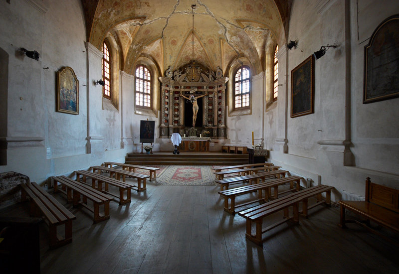 Lithuania, Vilnius, chapel inside Vilnus cathedral