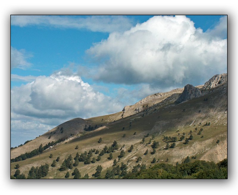 Crimea mountain nature reserve