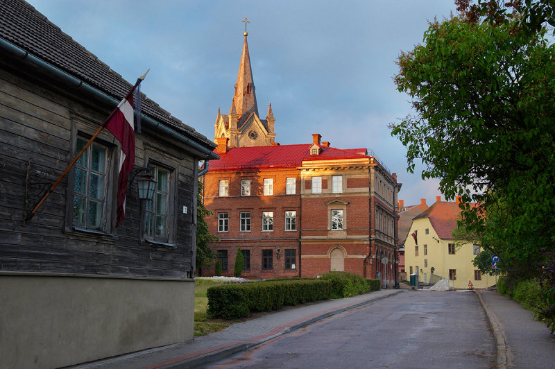 Latvia, the old town of Cesis