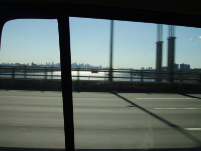 George Washington Bridge, Hudson River, NY City