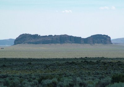 Fort Rock from the North