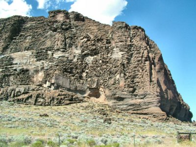 West Face of Fort Rock, OR