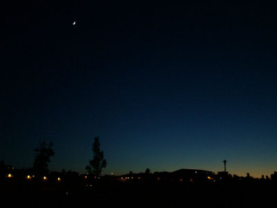 Twilight Over Bend