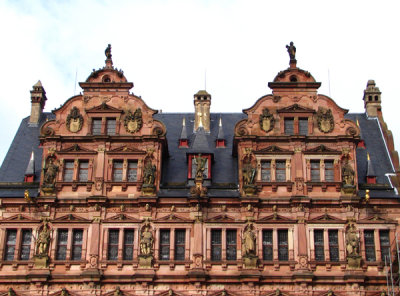 Facade of the Friedrichsbau, Schloss Heidelberg