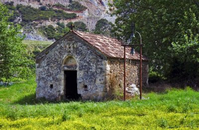 Simple Greek chapel