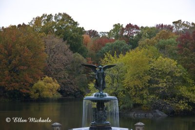 Bethesda Fountain Fall Foliage